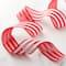 12 Pack: 2.5" x 25ft. Faux Linen Wired Thick Striped Ribbon by Celebrate It™ Décor